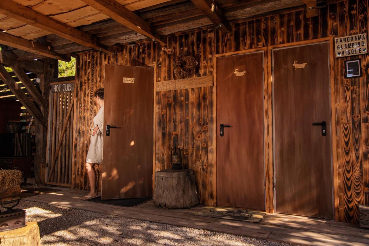 Panorama Glamping Visole Hotel Beszterce Kültér fotó